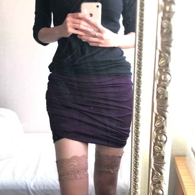 Alexander Wang 알렉산더왕 드레이프 스커트