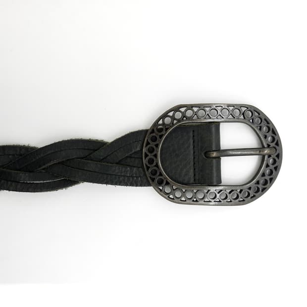 SISLEY 빈티지 시슬리 아티잔 꽈배기 꼬임 레더 아티잔 벨트