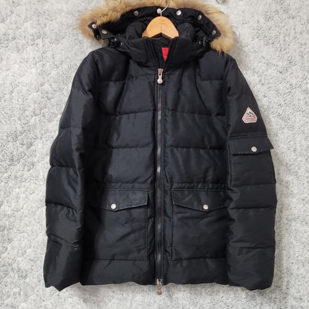 H970 [S] 피레넥스 너구리털 오리털 패딩 점퍼