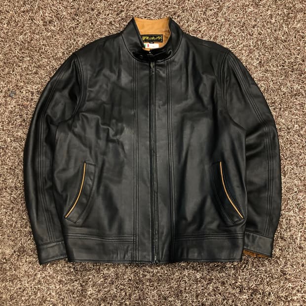 GRAND 빈티지 이태리 리얼레더 가죽 자켓
