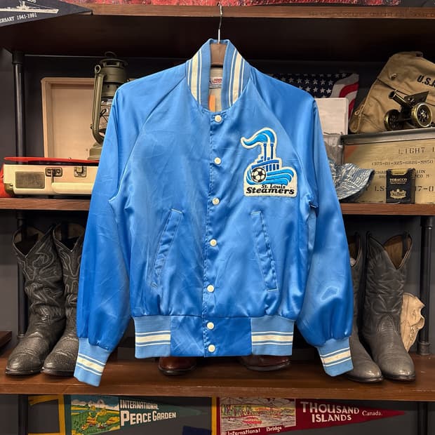 80s MISL 세인트루이스 스티머스 OG머천다이즈 바시티 자켓 N780