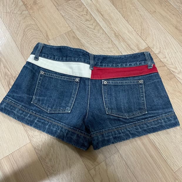 타미 진스 y2k 데님 숏팬츠