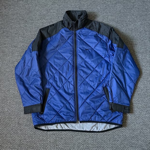 90s 나이키 다이아몬드 빈티지 퀼팅 자켓 (105)
