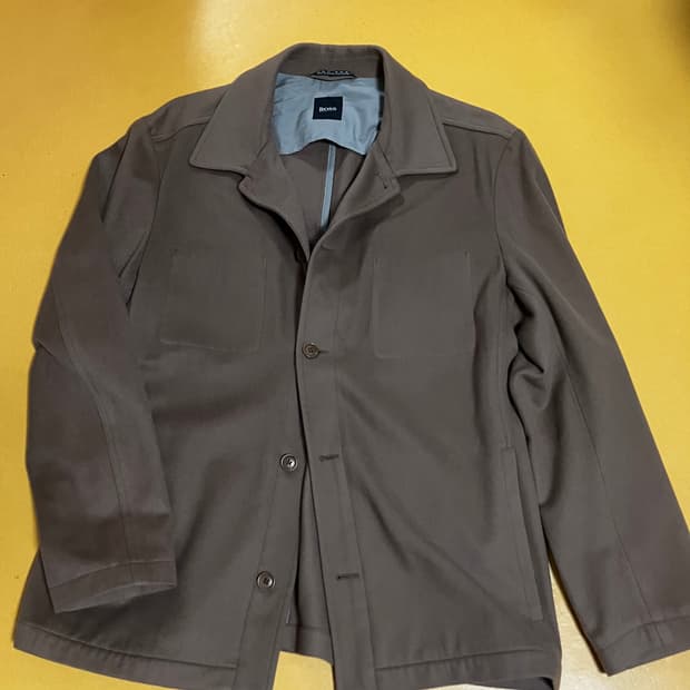 휴고보스 울 캐시미어 자켓 xl