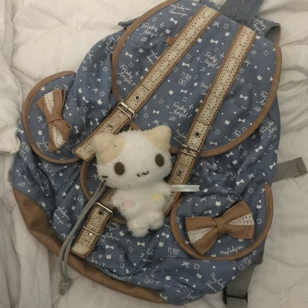 모리걸 빈티지 백 백팩 가방 헤이세이레트로