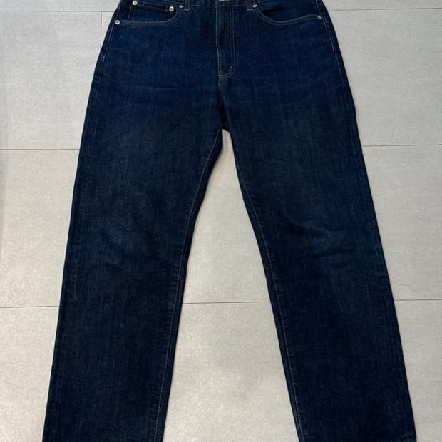 카키스 5p 셀비지 데님 다크블루 M 판매합니다 khakis