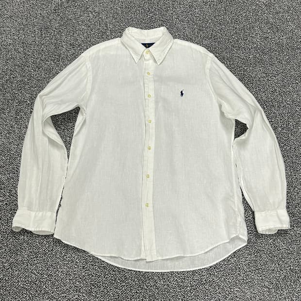 [ 폴로 ] 정품 / 남성100-105 / 최신형 린넨 셔츠 