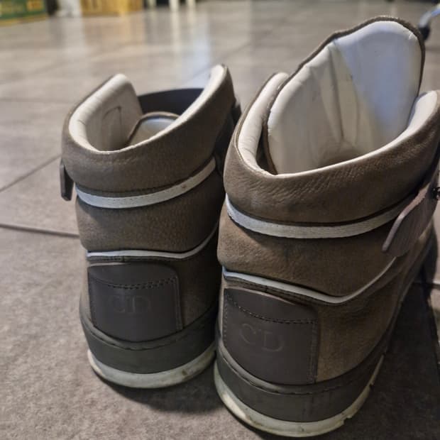 디올옴므 하이탑 스니커즈