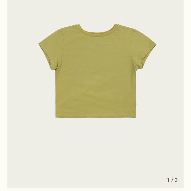 리본빛 Luva T-Shirt - Olive  