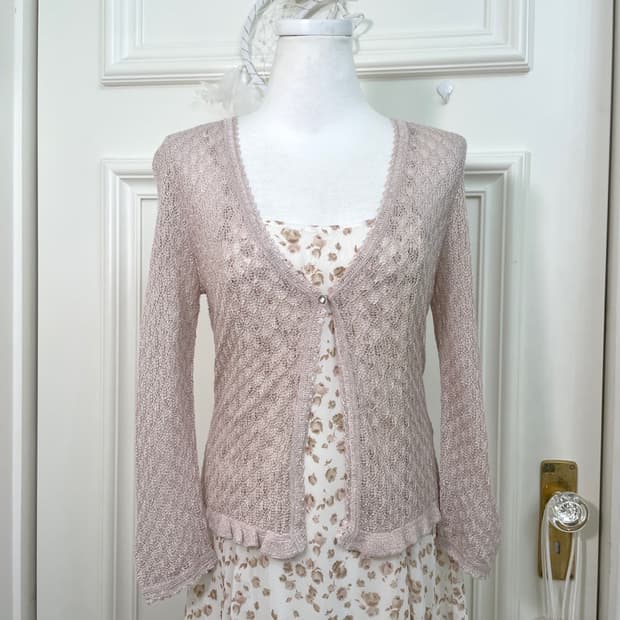 ANYSIS indi pink glitter crystal one but