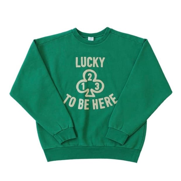 컬렉트피시스 THREE-LEAVES CLOVER 맨투맨 XL