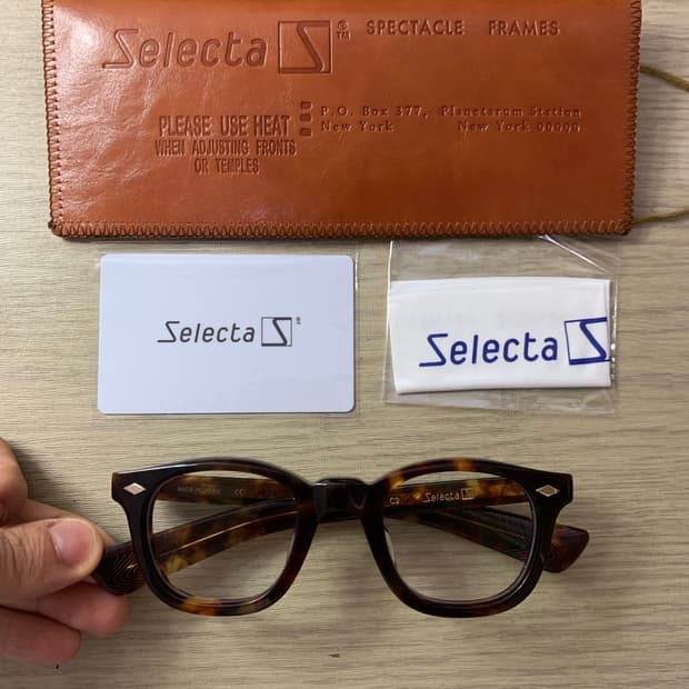 [46] Selecta 셀렉타 WRITER 라이터 안경