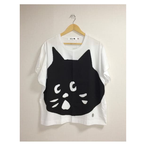 Ne-net 네넷냐 페이스 빅 프린팅 반팔