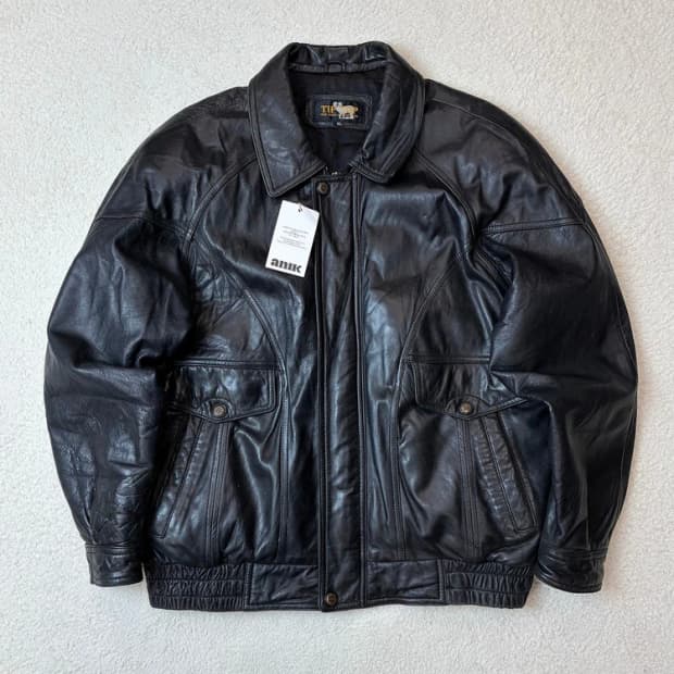 TIPTOP 90's 100% 양가죽 블루종 자켓 PN6274