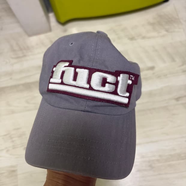 [OS] Fuct 볼캡 모자 그레이
