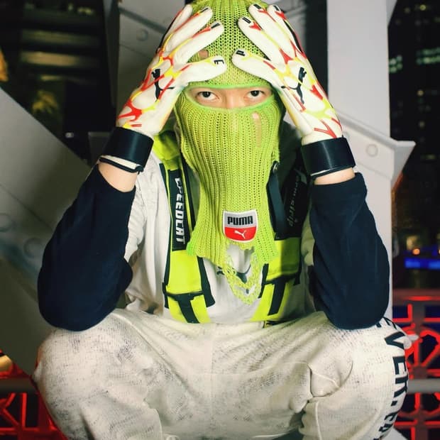 에이삽라키  x 푸마 디스트로이드 바라클라바