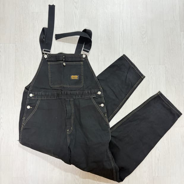 스몰버드 오버롤 블랙 L