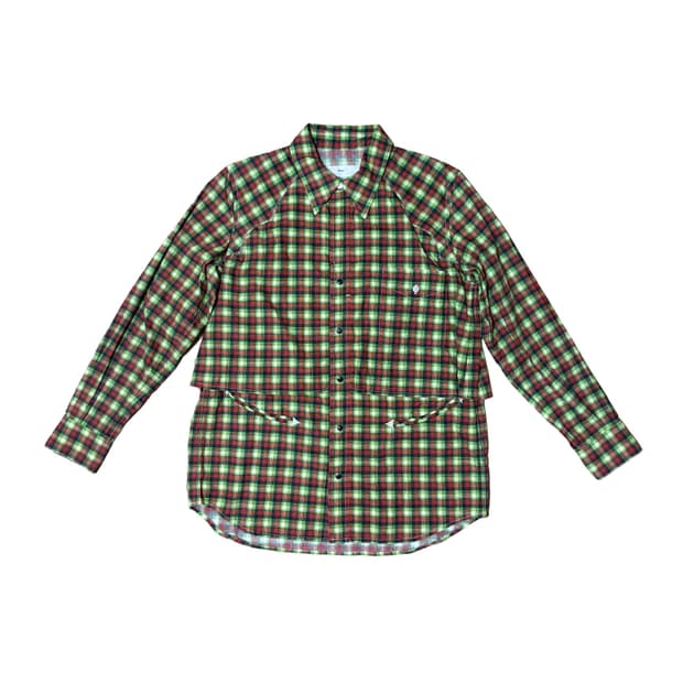 TOGA PULLA  CHECK PRINT WESTERN SHIRT