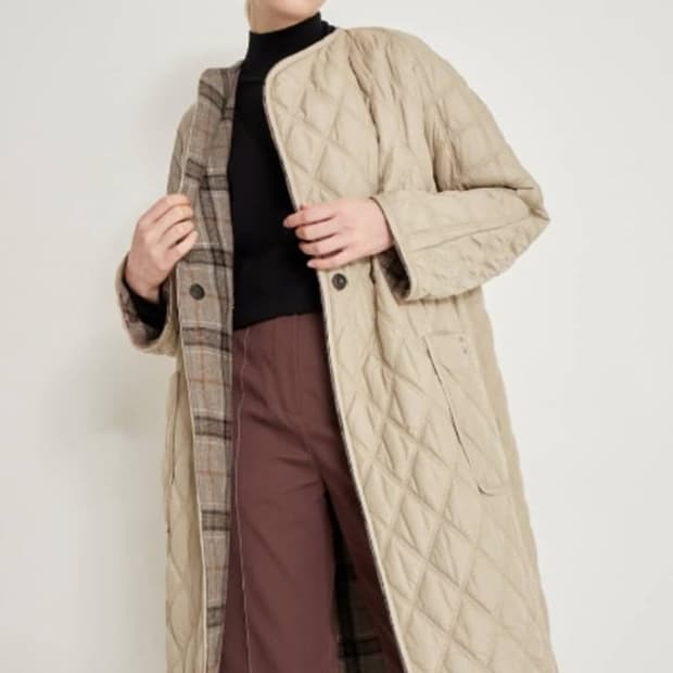 한섬 시스템 리버시블 패딩코트 82-94-160사이즈