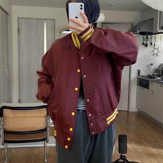 빈티지 베이스볼 자켓 (Man XL) AA1074