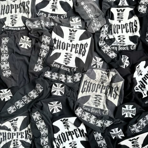 90s west coast choppers 롱슬리브