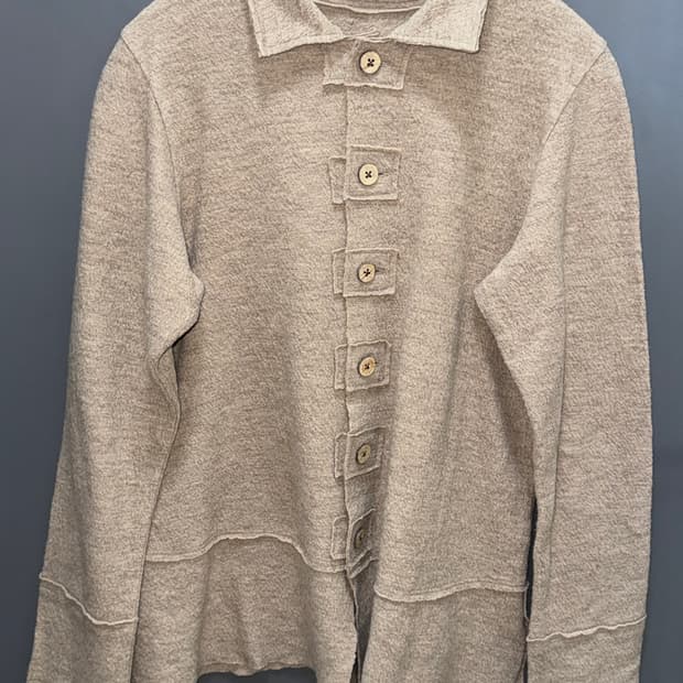 택포) 일본 빈티지 버튼 셔츠 샌드