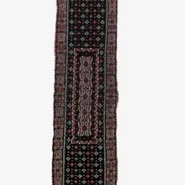 캐피탈 축융 울 반다나 패치워크 머플러