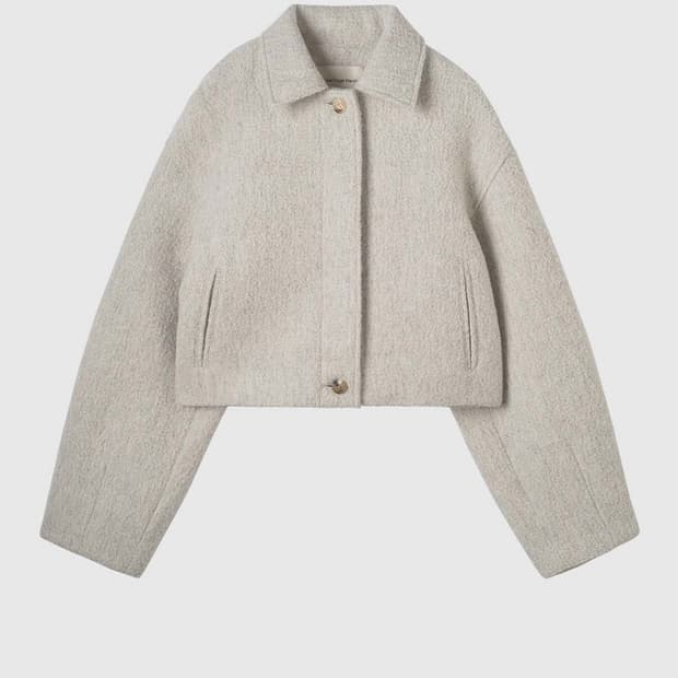 [LFM] 부클 크롭 울코트 (정가43만원 / 럭스핑거마르쉐) *사이즈: