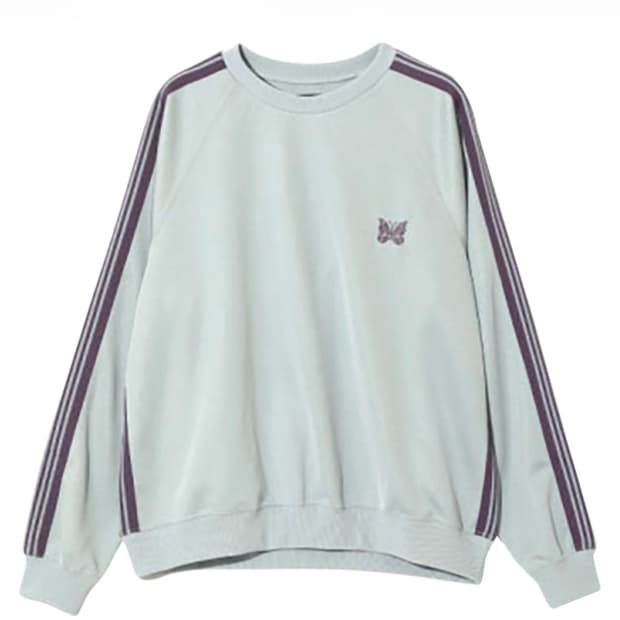 니들스 25SS 트랙 크루넥 삭스블루 M