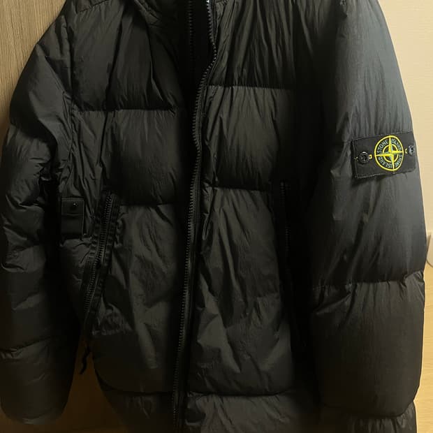 스톤아일랜드 21fw 크링클랩스 패딩 L