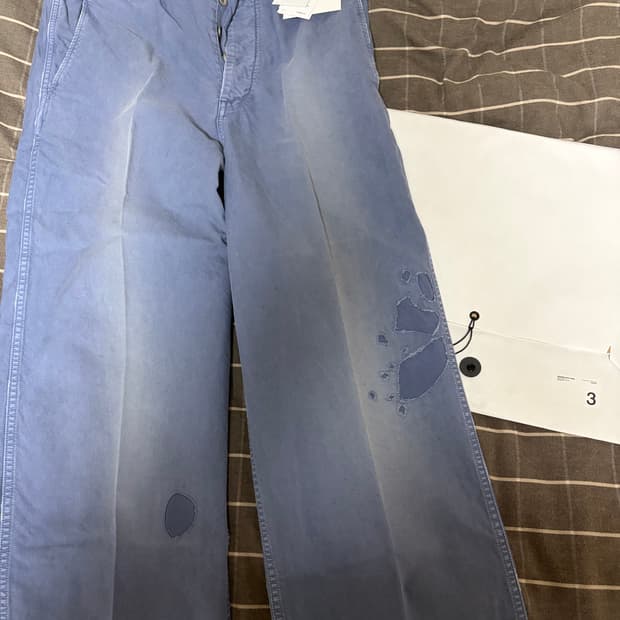 [3] 비즈빔 visvim 26ss broader 치노 크래쉬 네이비