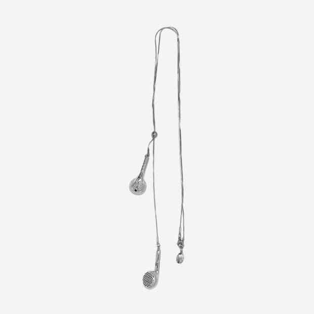 카시코 x 센티멍 슬라이드 이어폰 네클리스