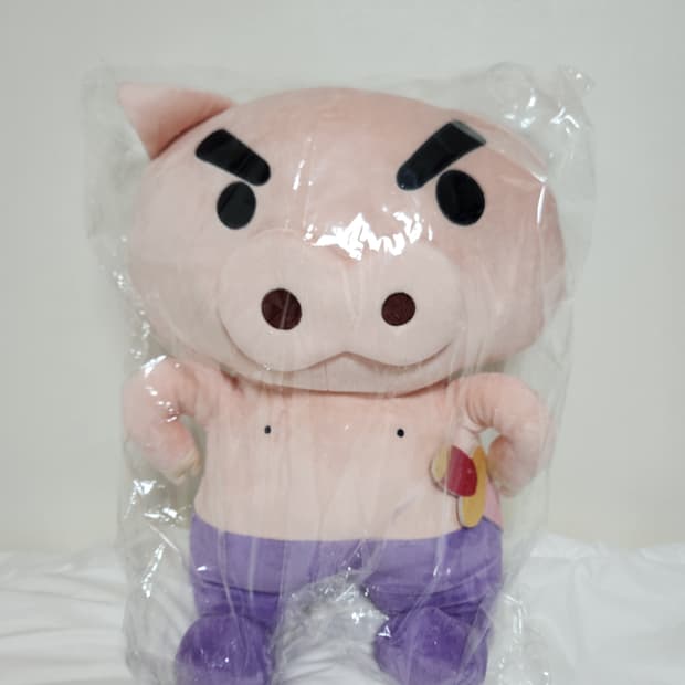 짱구 부리부리대마왕 대형 인형