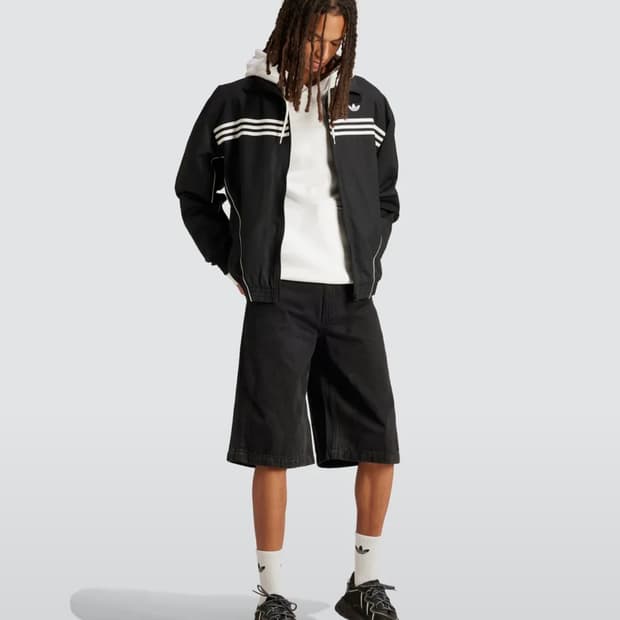 아디다스 플레임 바람막이 자켓 블랙 [새상품]