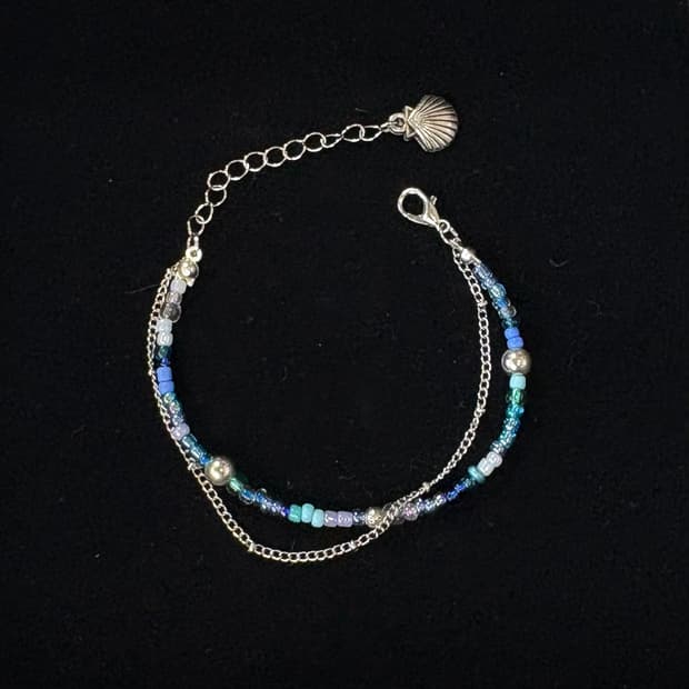 핸드메이드 비즈 팔찌 Ocean Mermaid 023