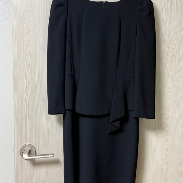 지고트 하객룩 7부소매원피스 55사이즈