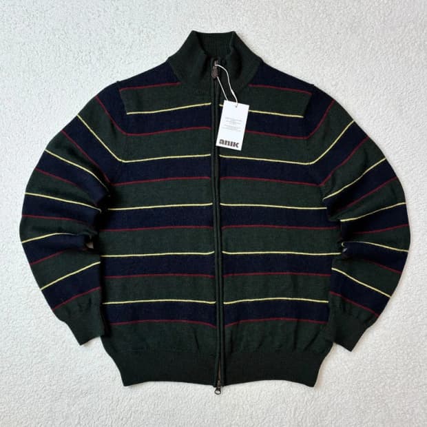 브룩스브라더스 스트라이프 니트 집업 가디건 PN5927   