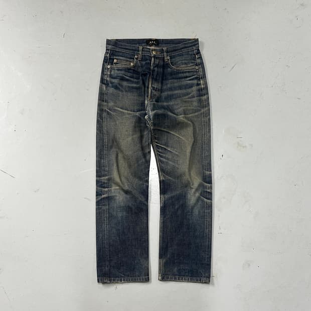 A.P.C. 아페쎄 워시드 셀비지 데님