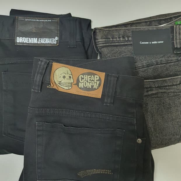 닥터데님 진 3벌 일괄 만원 28인치