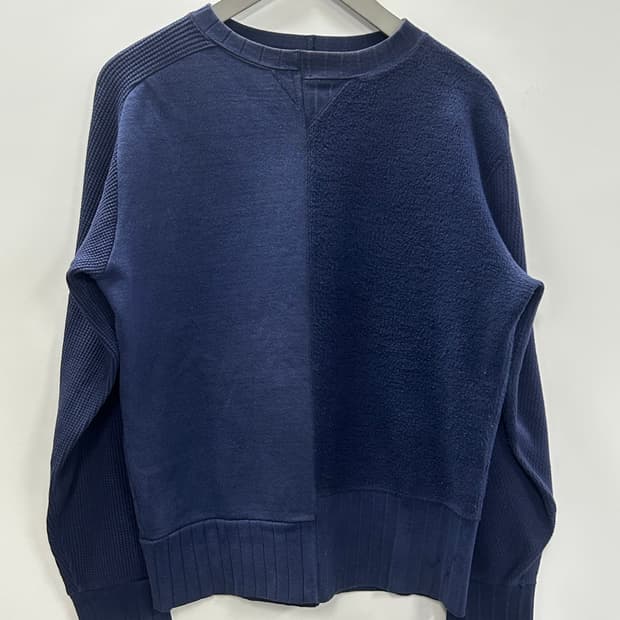 나이젤 카본 아미 크루 저지 믹스 스웻셔츠