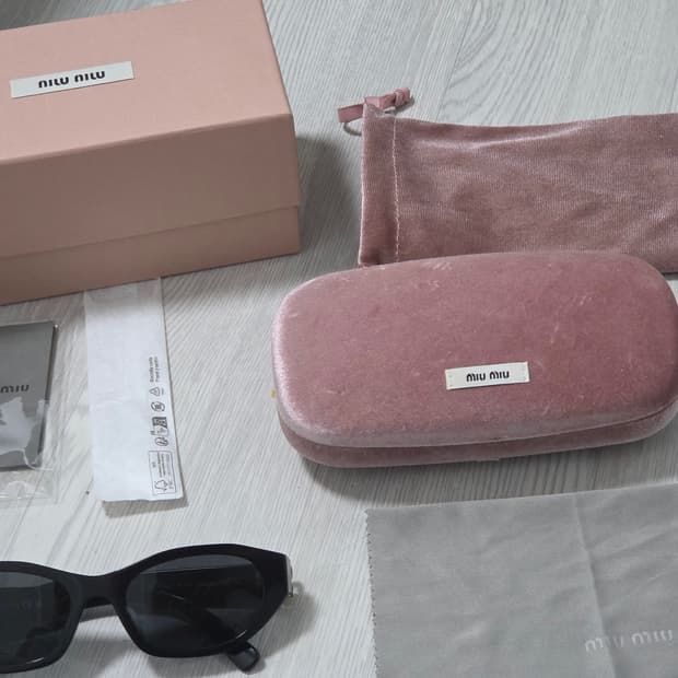 미우미우 선글라스