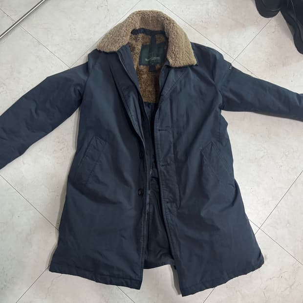 스핏파이어 롱 패딩코트 100