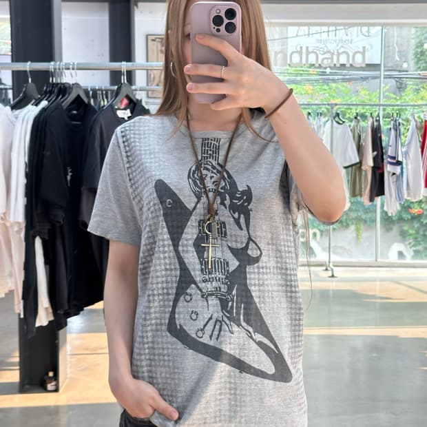 히스테릭글래머 기타 히스걸 반팔티
