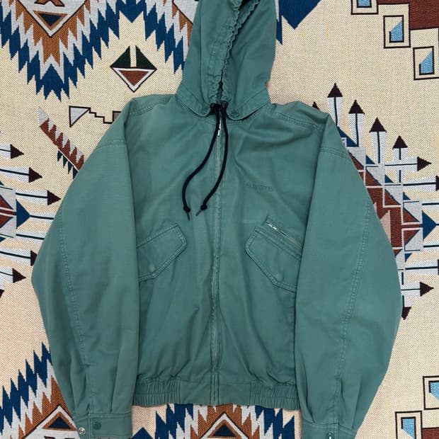 슈프림 레더 칼라 유틸리티 자켓 S