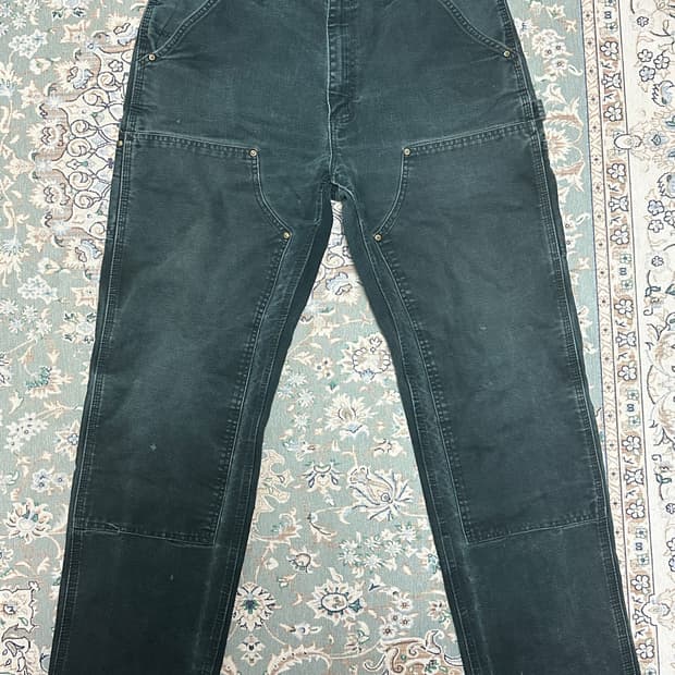 (32)Carhartt 더블니 B01 BLK