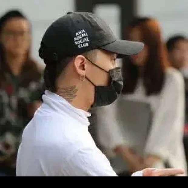 미사용 안티소셜소셜클럽 볼캡 weird cap