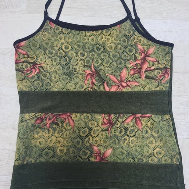 녹색 여름 나시