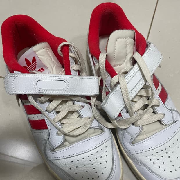 아디다스 포럼 로우 레드 260