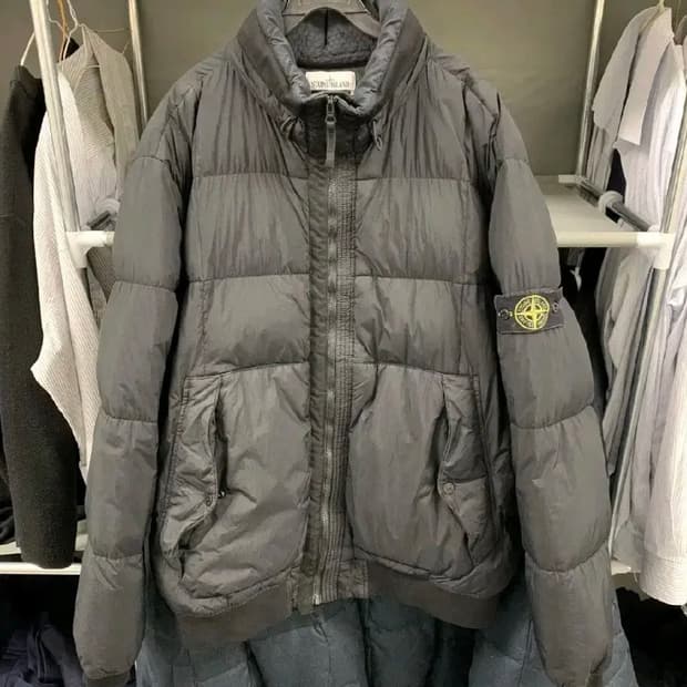 [정품] 스톤아일랜드 크링클랩스 다운 자켓 3XL