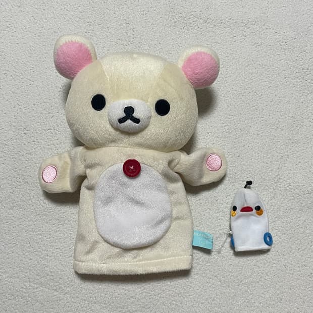 코리락쿠마 핸드퍼펫